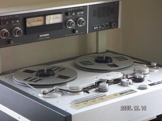 Jeff's Studer A-80 open reel tape deck