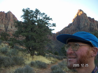 Zion National Park -- Watchman hike --  Adam
