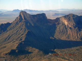 aerial -- Picacho Peak