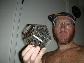 120-cell sculpture from Bathsheba Grossman -- Adam