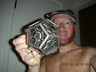 120-cell sculpture from Bathsheba Grossman -- Adam