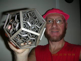 120-cell sculpture from Bathsheba Grossman -- Adam