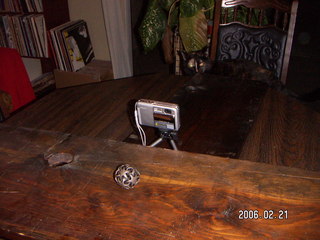 Nikon coolpix on cute, little tripod