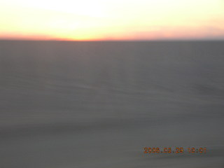 2006 eclipse trip -- Sahara Desert sunset