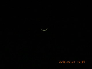 moon test shot
