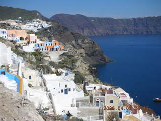2006 eclipse trip -- Santorini shopping stop