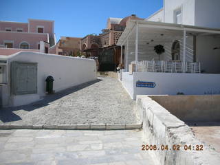 2006 eclipse trip -- Santorini shopping stop