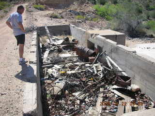 Bagdad -- Coors Lake trail -- Adam running