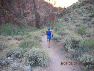 Bagdad -- Coors Lake trail -- Adam running