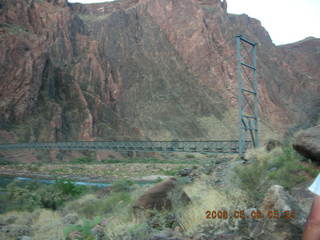 view from Bright Angel trail -- Silver Bridge