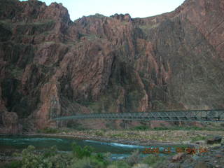 view from Bright Angel trail -- Silver Bridge