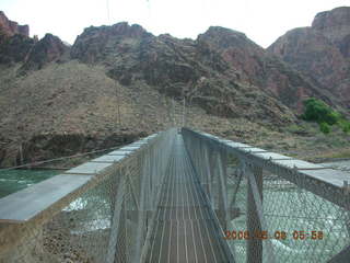view from Bright Angel trail -- Silver Bridge