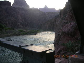 view from Bright Angel trail -- Silver Bridge