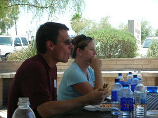 SAP/Khimetrics picnic -- Jim, Sharon