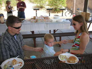 SAP/Khimetrics picnic -- Val, Diana