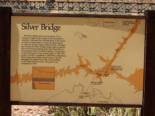 view from Bright Angel trail  -- Silver Bridge