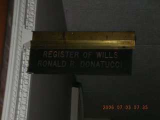 area outside Franklin Institute in Philadelphia