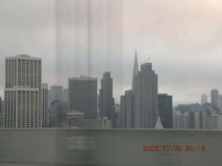 San Francisco, the Embarcadero sign, TransAmerica building