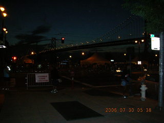 Bay Bridge at night