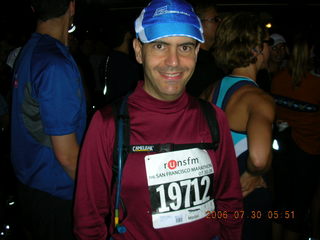 Greg at the San Francisco half marathon