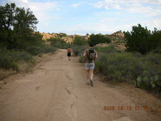 Bagdad -- Greg running