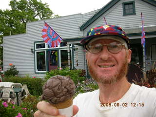 Minnesota trip - Afton run - Selmas Ice Cream Parlour - Laine, Adam