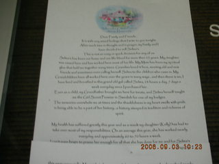 Minnesota trip - Afton run - Selma's sale letter