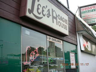 Lee's Hoagie House on Cheltenham Avenue -- the original Lee's