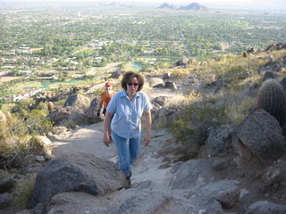 I.G. -- Camelback hike -- Adam, Ina