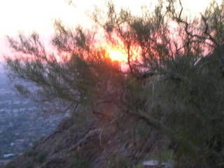 -- last moments of sunset