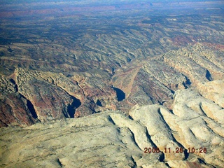 aerial -- Utah landscape -- Capitol Reef area