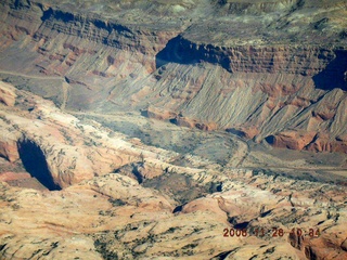 aerial -- Utah landscape -- Capitol Reef
