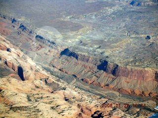 aerial -- Utah landscape -- Capitol Reef