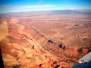 aerial -- Utah landscape -- Capitol Reef area