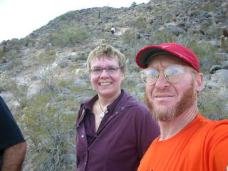 Camelback hike -- Heike, Adam