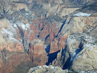 aerial -- Zion National Park -- Angel's Landing