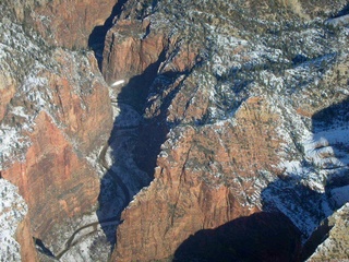 aerial -- Zion National Park -- Angel's Landing