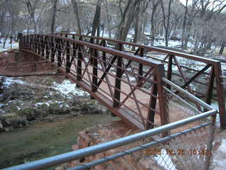 Zion National Park -- grotto bridge