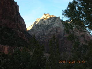Zion National Park -- sunset