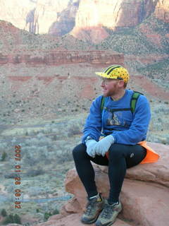 Zion National Park - Watchman hike - Adam