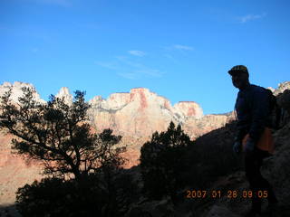 Zion National Park - Watchman hike - Adam
