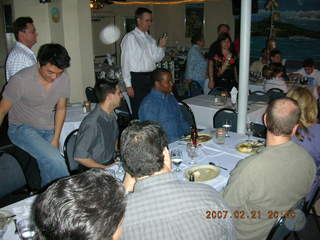 Morris Arboretum -- Ivan in tree-viewing sculpture