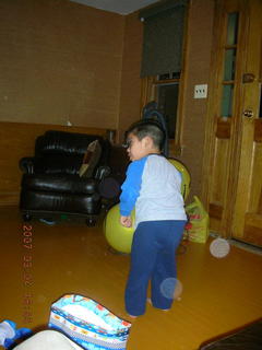 Gaby's fourth birthday -- Jenny, Eric, Gaby