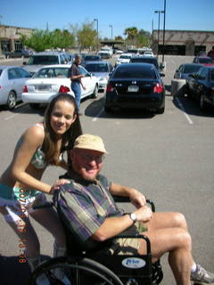 Heart Attack Grill - waitress - Adam in wheelchair