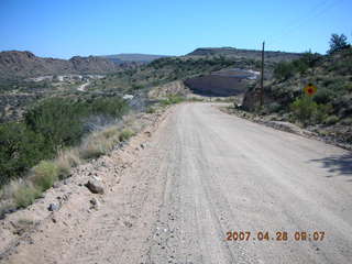 Bagdad run - prickly pear cactus in bloom
