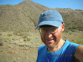 Windgate-Bell trail hike - Adam's shadow