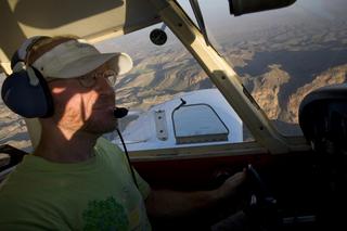 Adam flying N4372J over Zion National Park