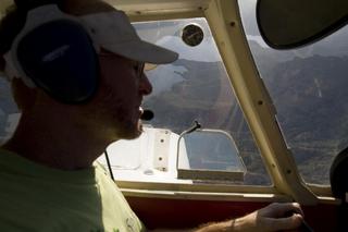 Adam flying N4372J over Zion National Park