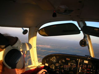 Jack, Anirban, Adam flying in N4372J