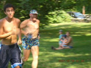 flight and run with Sebastian - aerial - Adam taking a picture